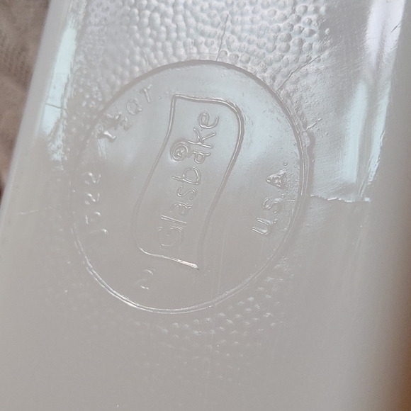 Glasbake Blue Onion Loaf Pan - Picture 2 of 4